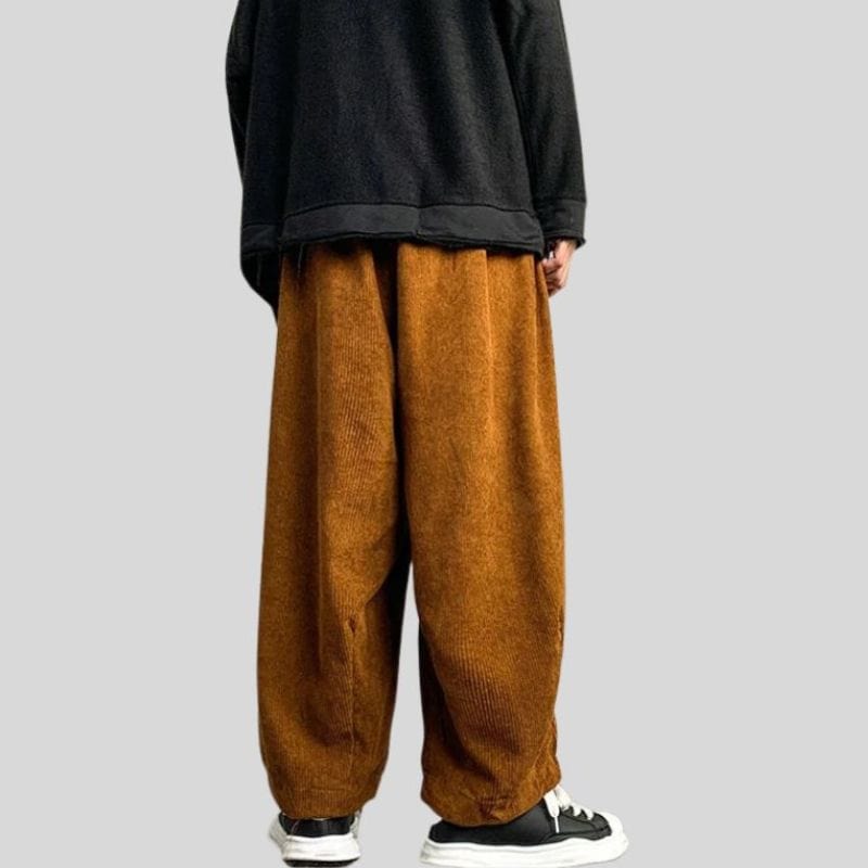 Pantalon Velours Camel