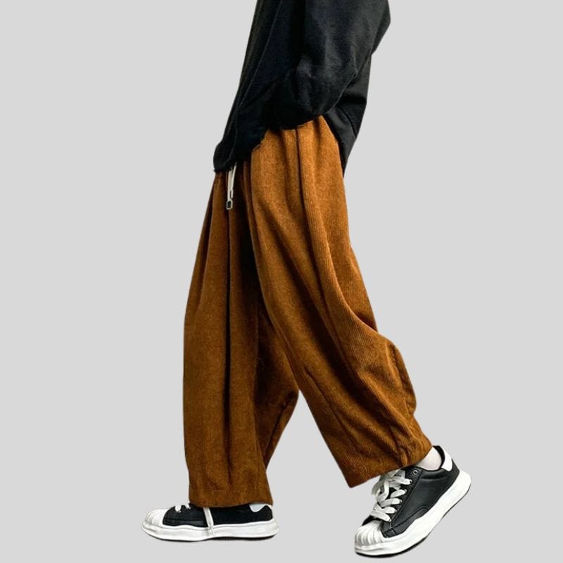 Pantalon Velours Camel