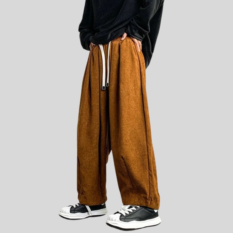 Pantalon Velours Camel