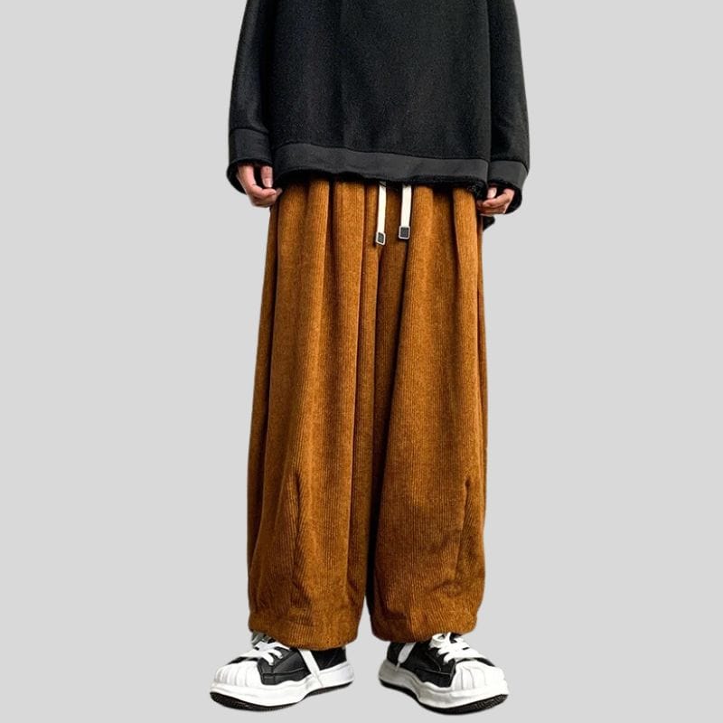 Pantalon Velours Camel