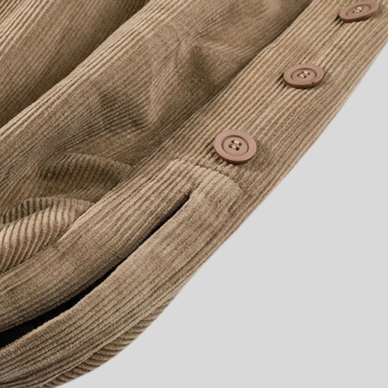 Pantalon Velours Côtelé Femme