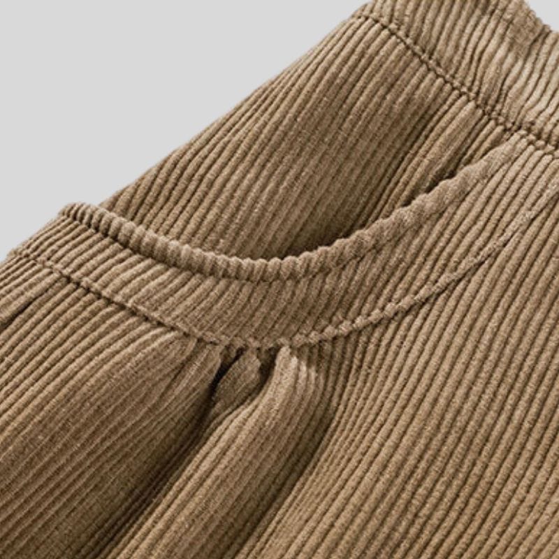 Pantalon Velours Côtelé Femme