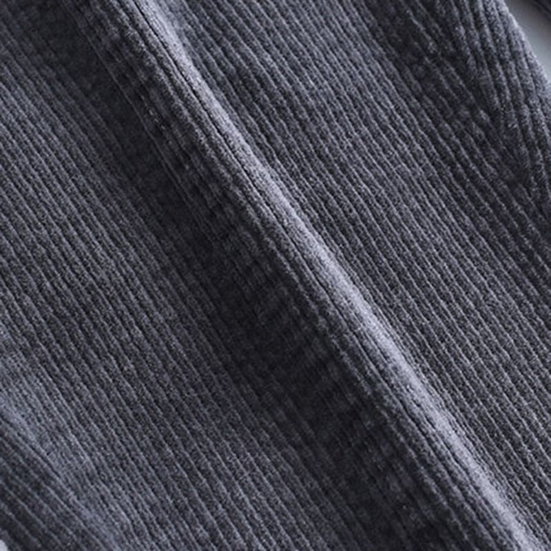 Pantalon Velours Femme Coupe Droite