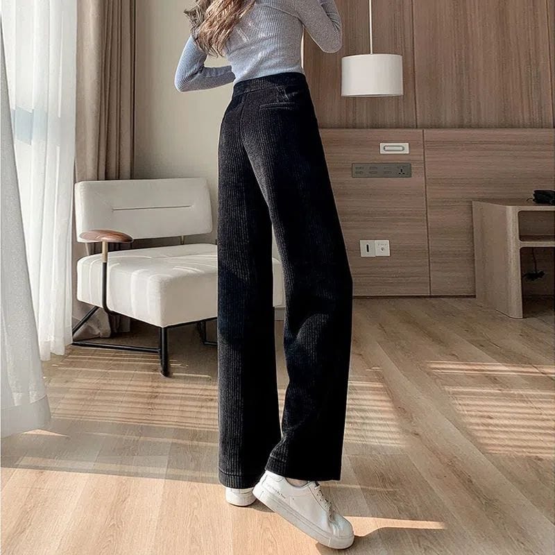 Pantalon Velours Grosses Cotes Femme