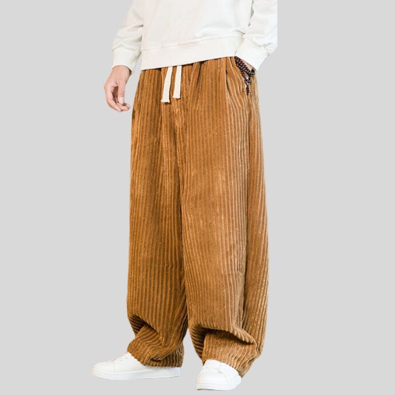 Pantalon Velours Homme Grande Taille