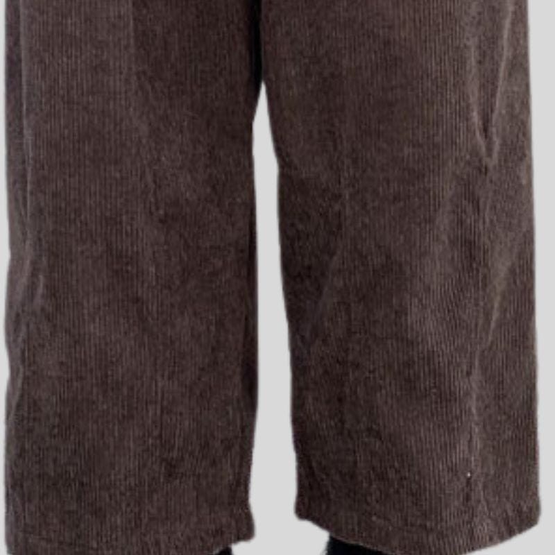 Pantalon Velours Marron Homme