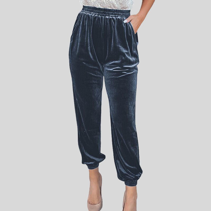 Pantalon Velours Ras Femme