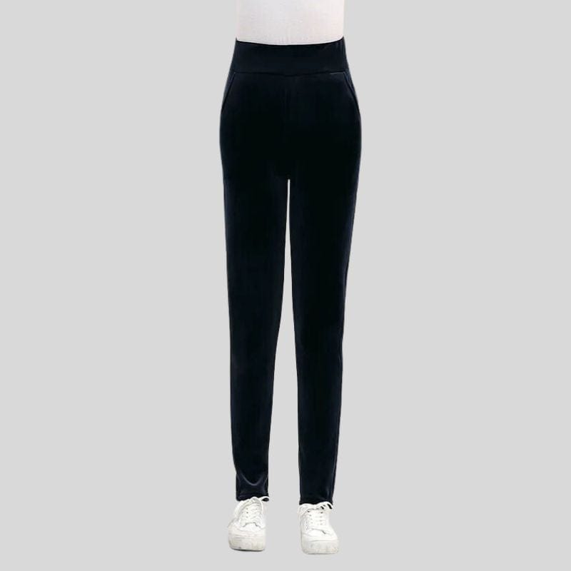 Pantalon Velours Slim Femme