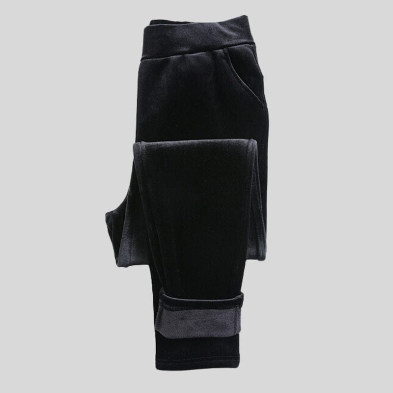 Pantalon Velours Slim Femme