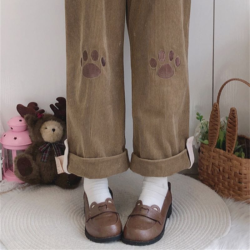 Pantalon de Velours Femme