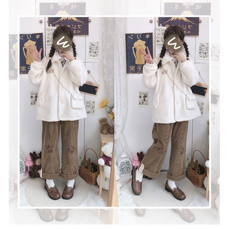 Pantalon de Velours Femme