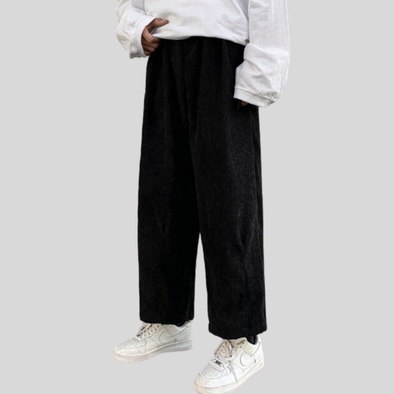 Pantalon en Velour Cotelé Homme