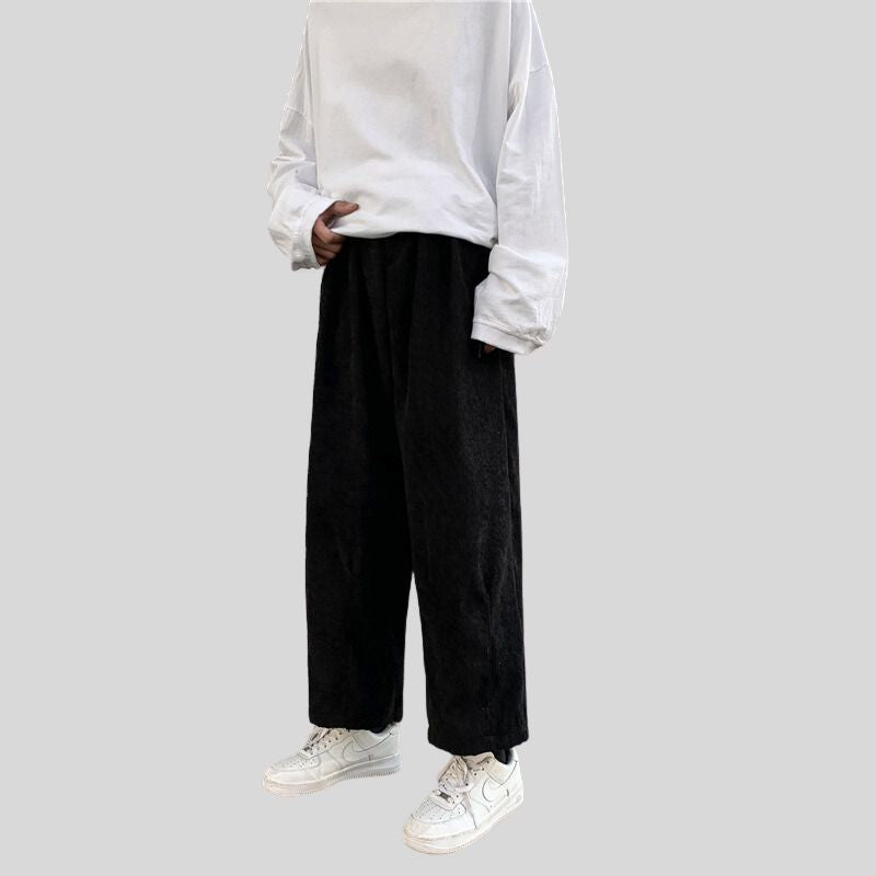Pantalon en Velour Cotelé Homme