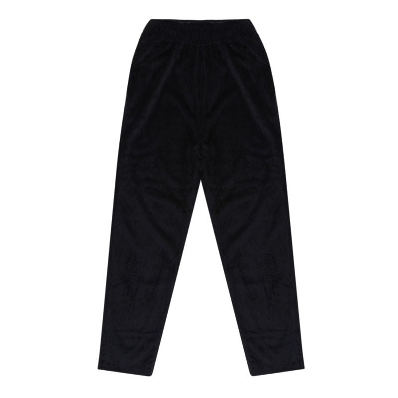 Pantalon en Velours Noir Femme