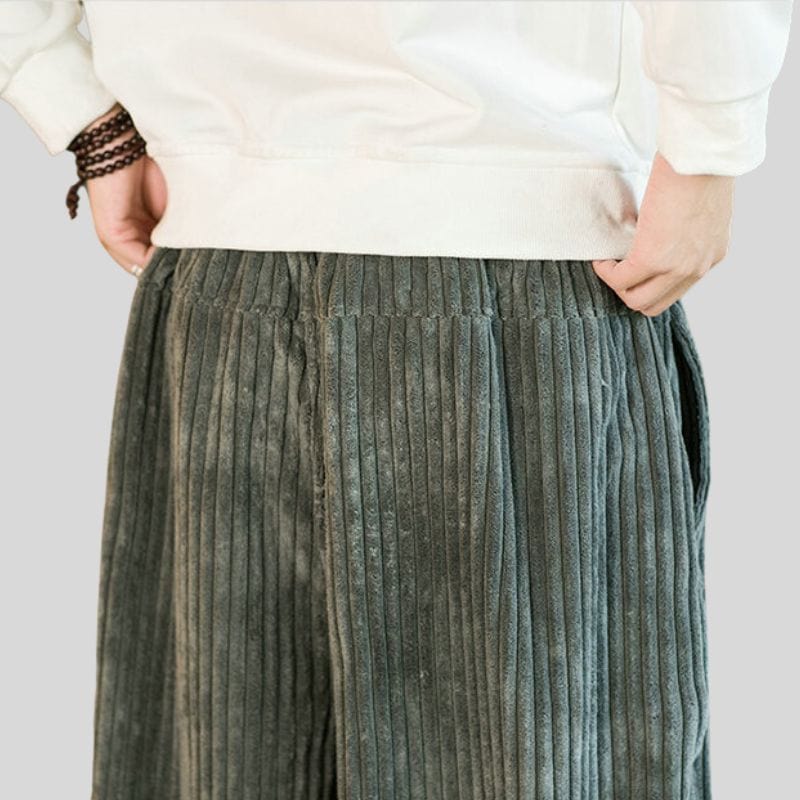 Pantalons en Velours Homme