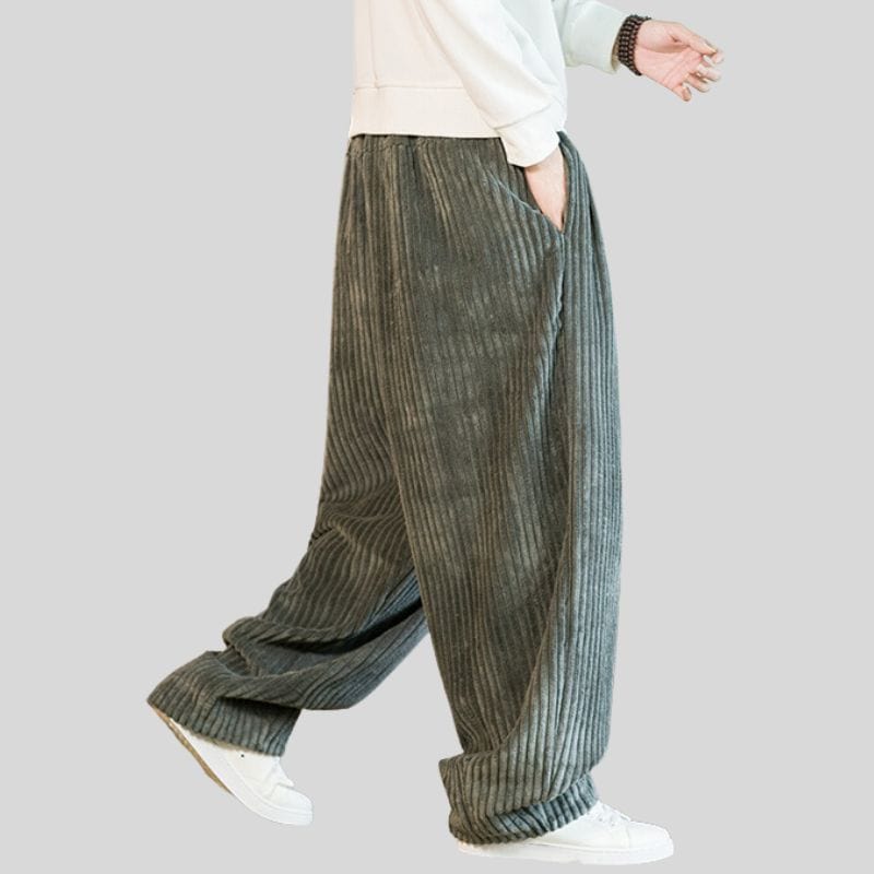 Pantalons en Velours Homme