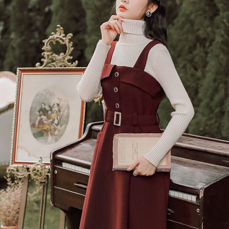 Robe Bordeaux Velours