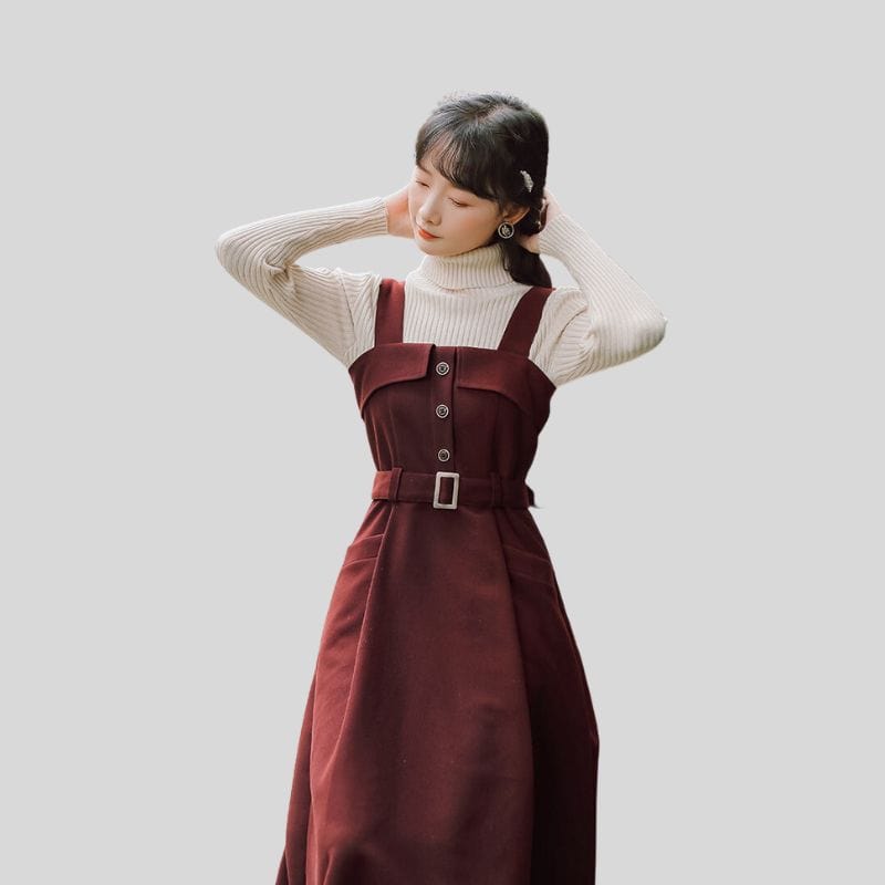 Robe Bordeaux Velours