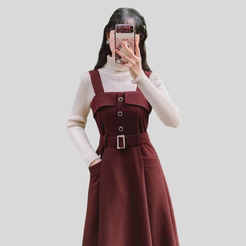 Robe Bordeaux Velours