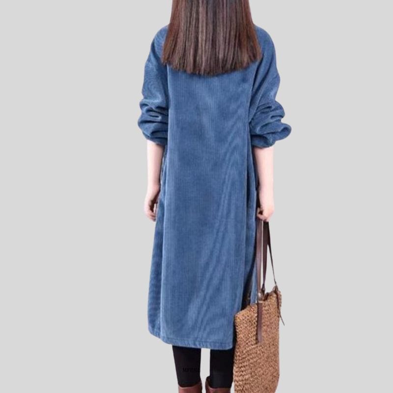 Robe Femme Velours Cotele