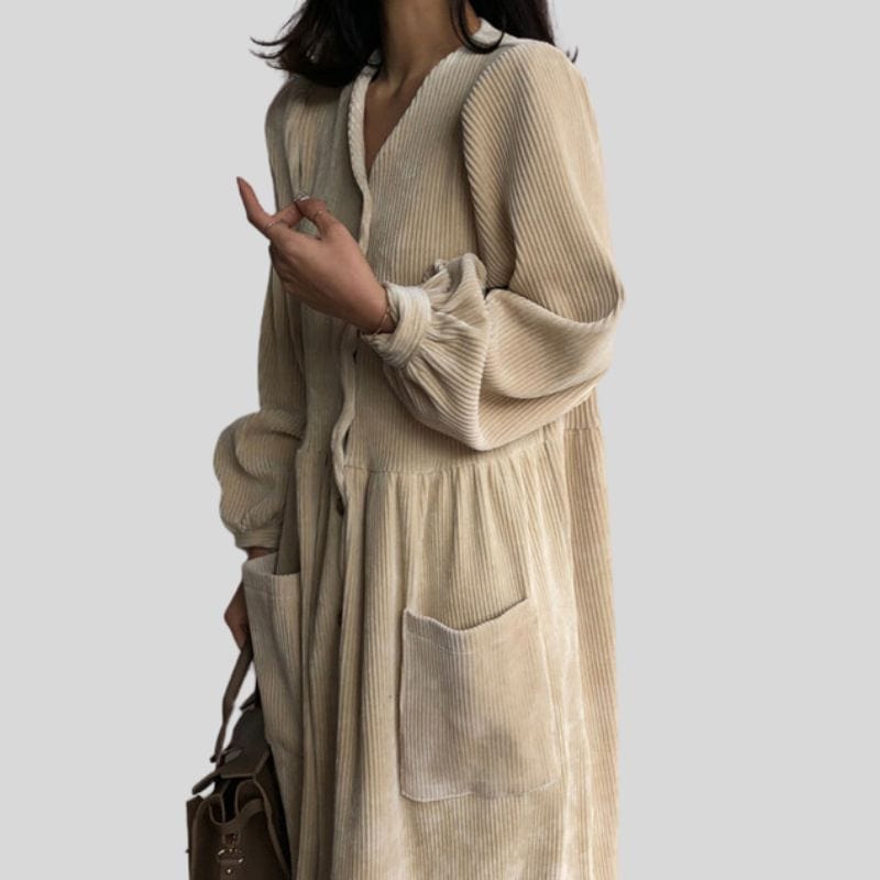 Robe Velours Blanche