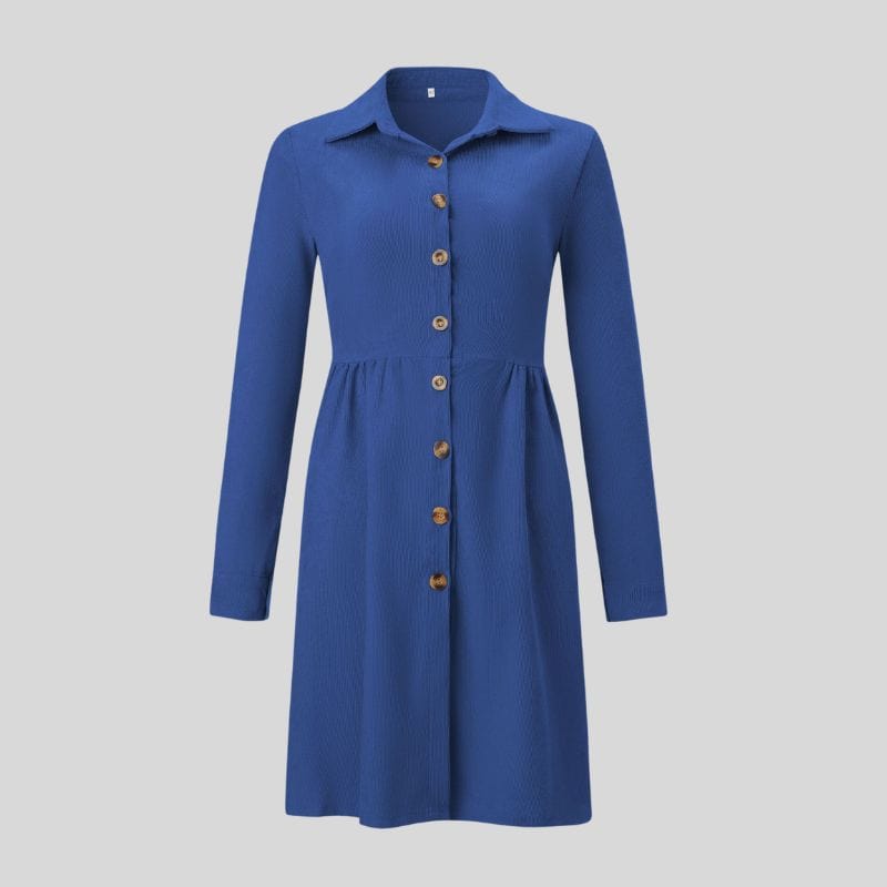 Robe Velours Cotelé Femme