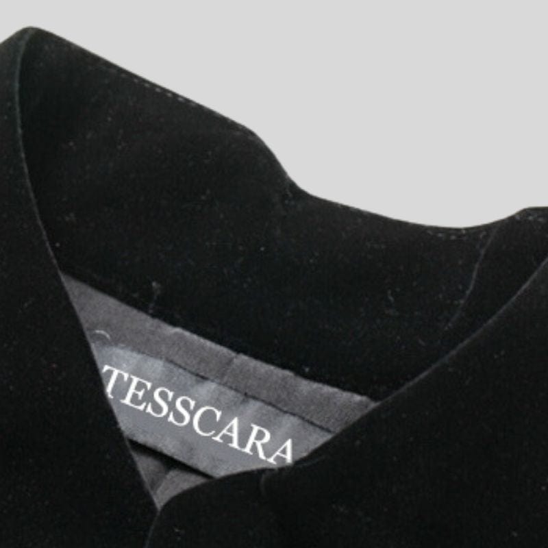 Robe Velours Trapeze