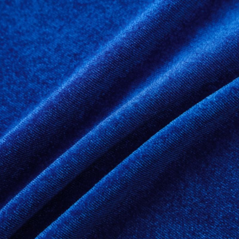 Robe en Velour Bleu