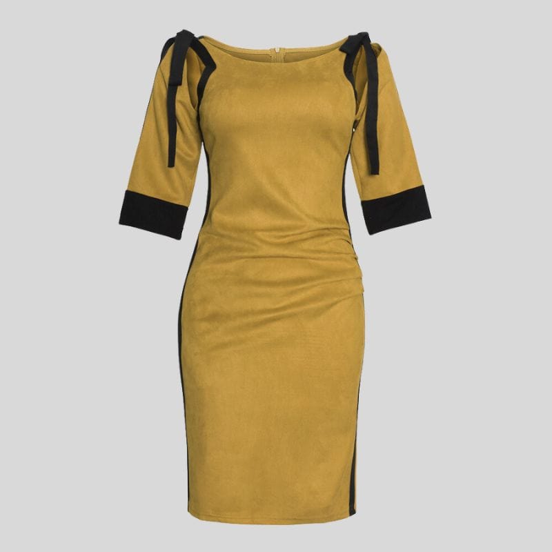 Robe en Velours Femme