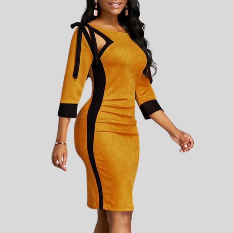 Robe en Velours Femme