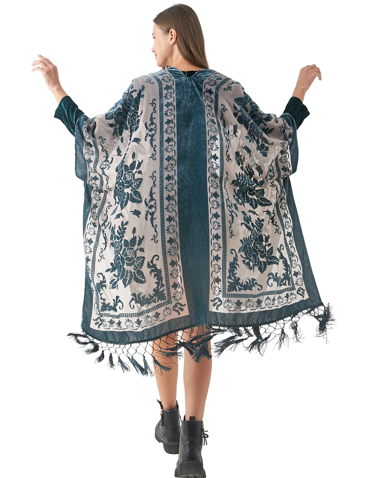 Kimono Velours Oriental