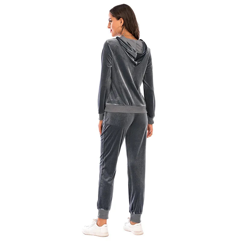 Ensemble Jogging Velours Femme