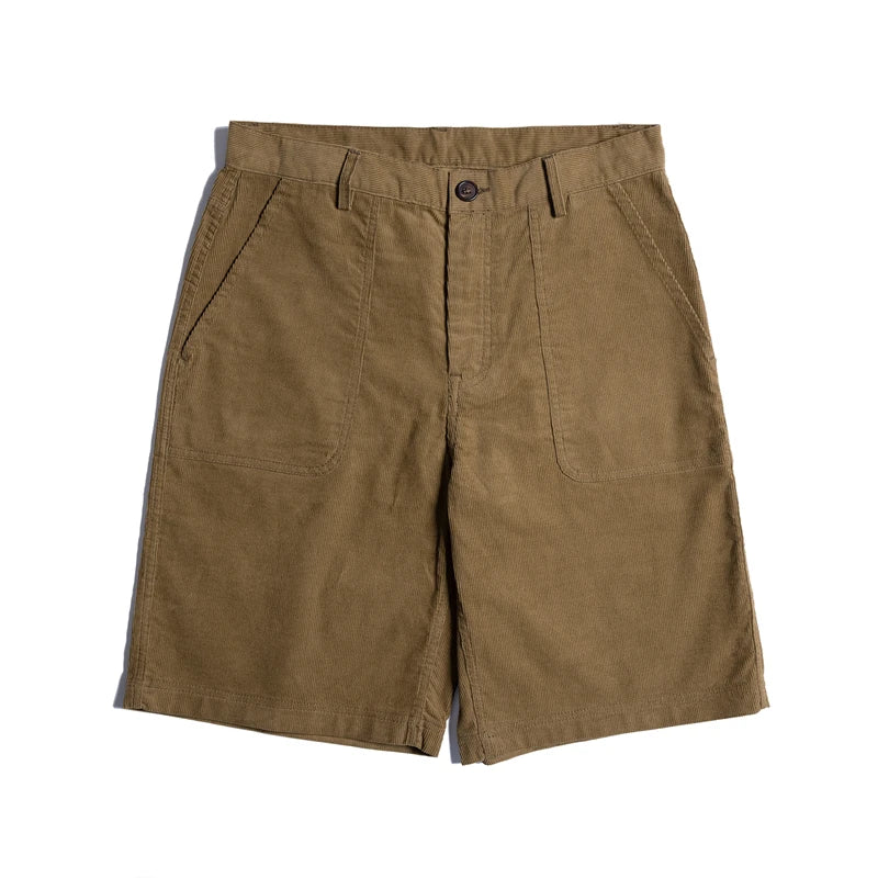 Short Velours Marron