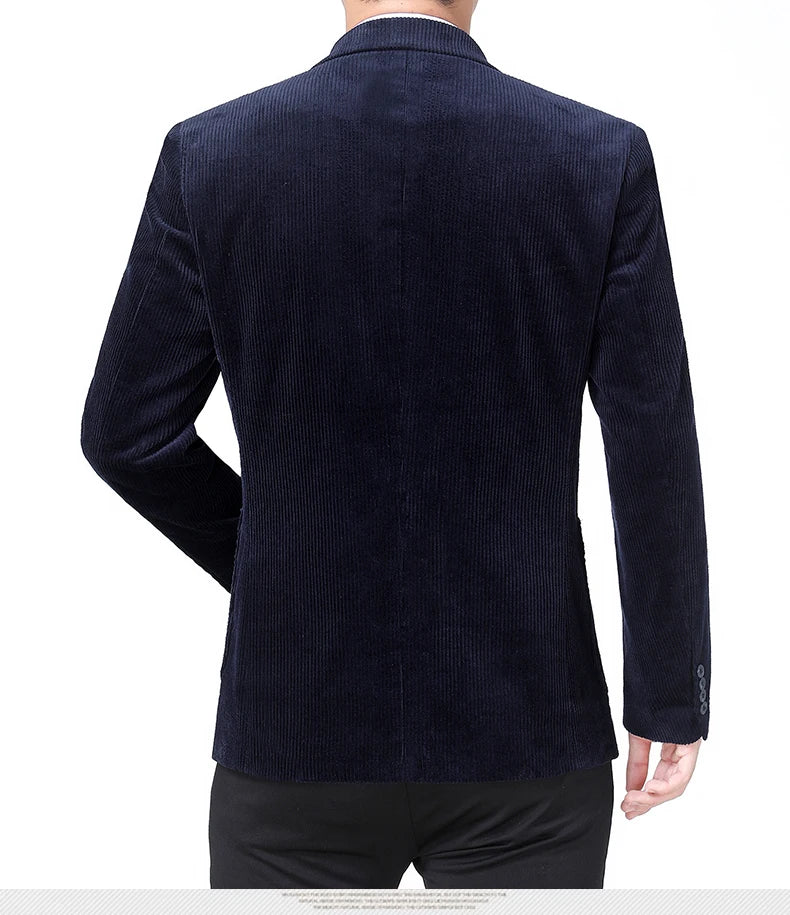 Blazer Velours Cotelé Homme