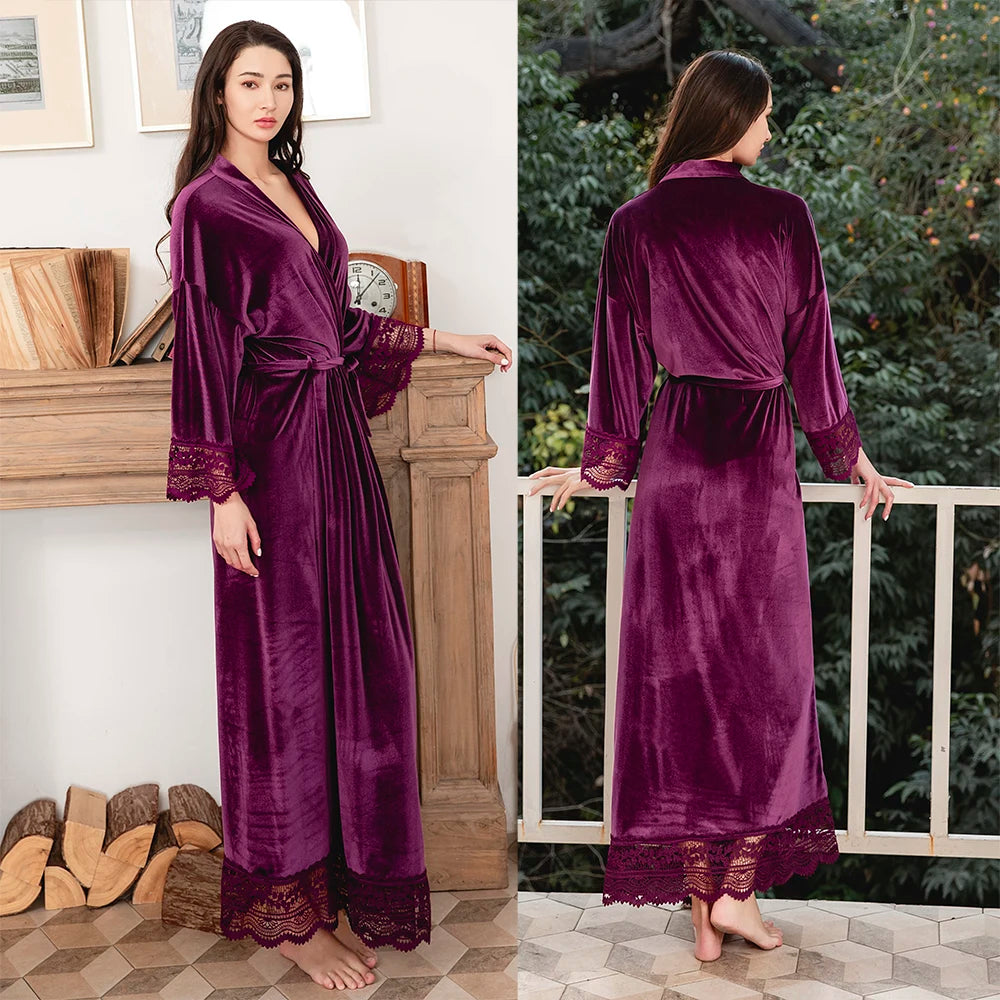 Robe Kimono Velours