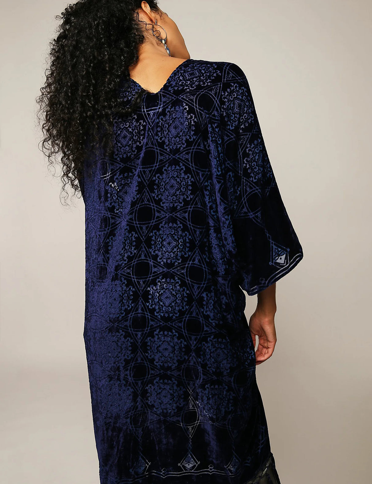 Kimono Velours Femme