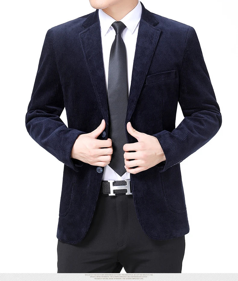 Blazer Velours Cotelé Homme