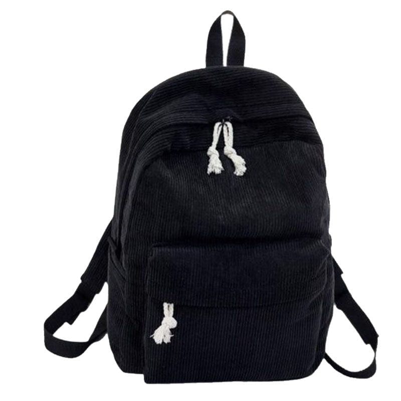 Sac a Dos Velours Noir