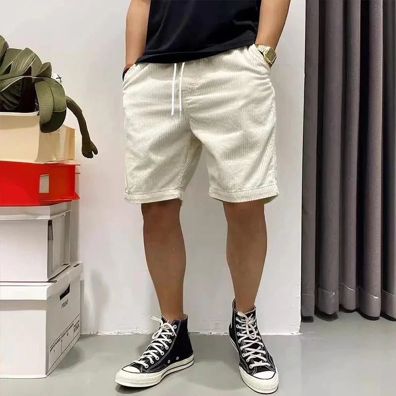 Short Velours Beige