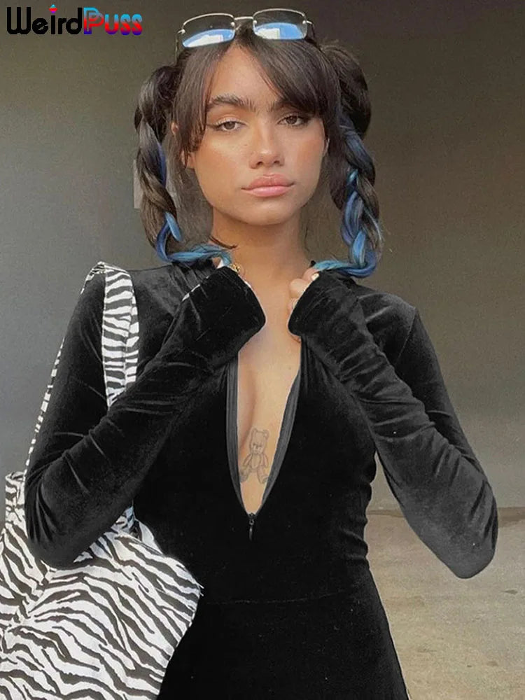 Combinaison Velours Moulante