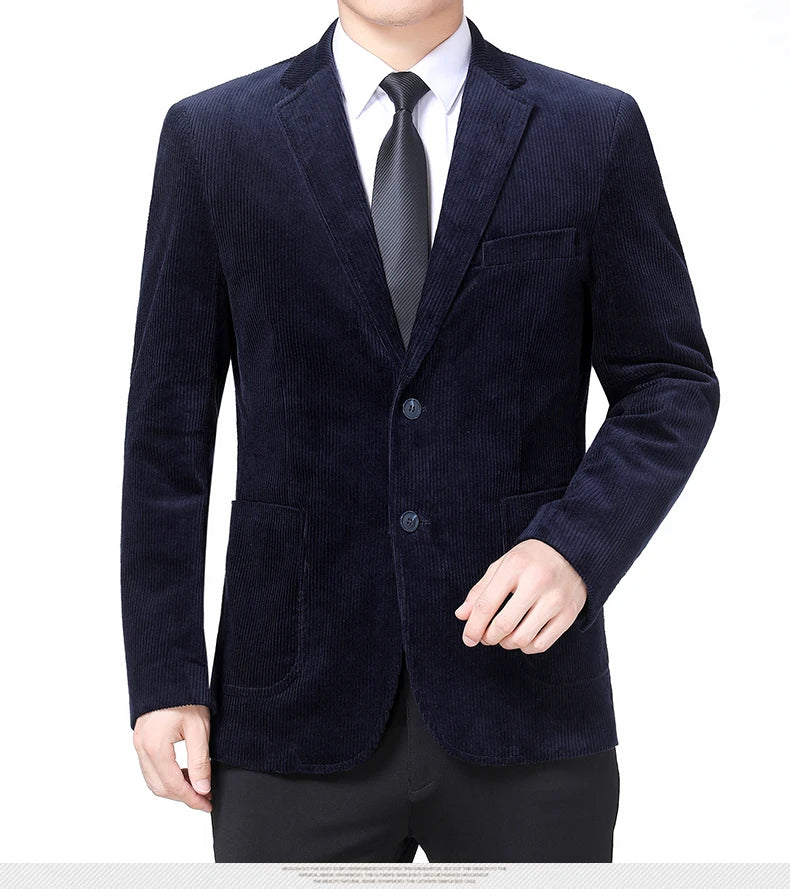 Blazer Velours Cotelé Homme