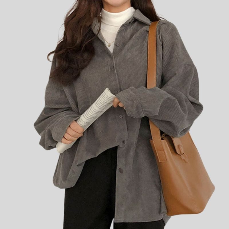 Sur Chemise Velours Femme