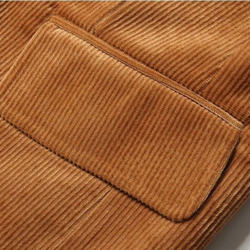 Veste Blazer Velour Cotelé Femme