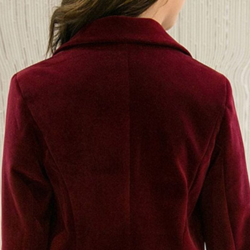 Veste Blazer Velours Femme