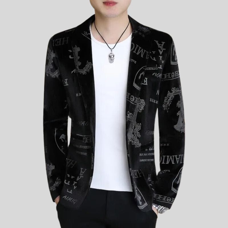 Veste Blazer Velours Homme