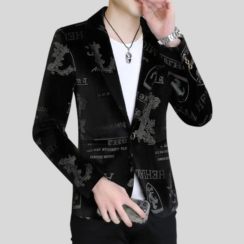 Veste Blazer Velours Homme