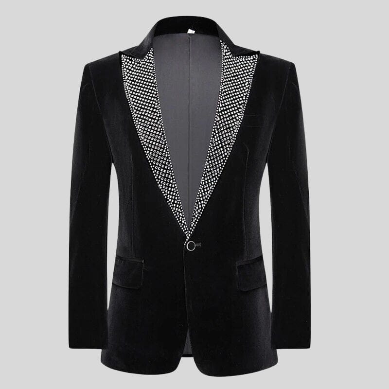 Veste Costume en Velour Homme