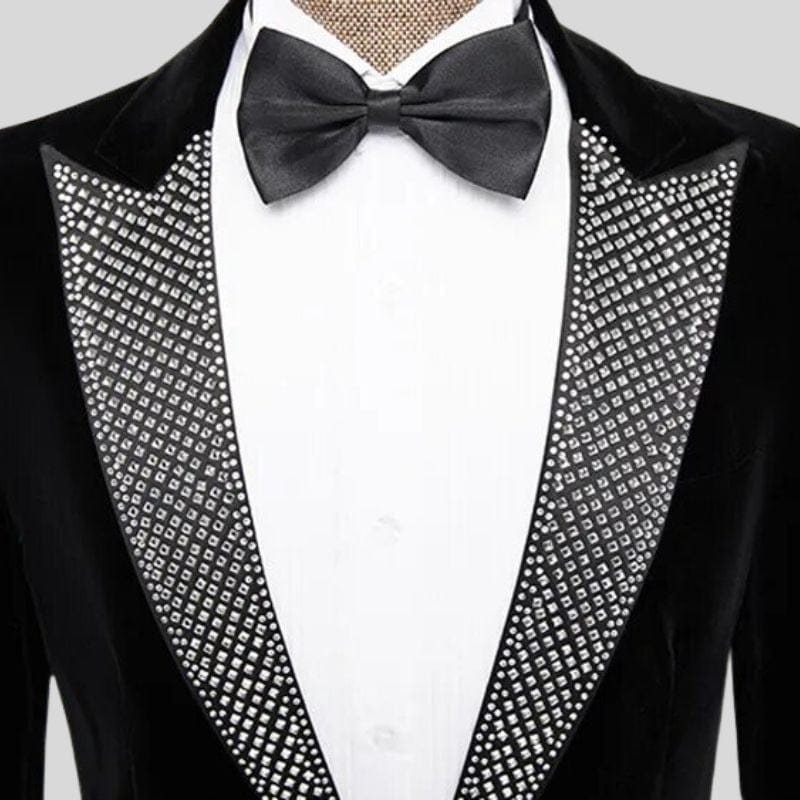 Veste Costume en Velour Homme