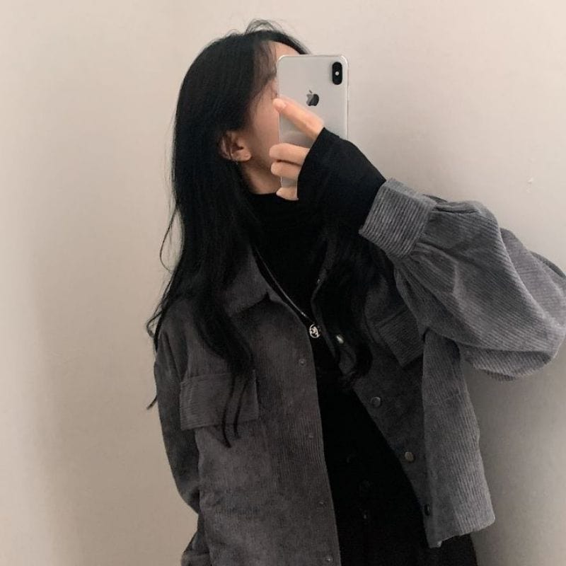 Veste Cotele Velour Femme