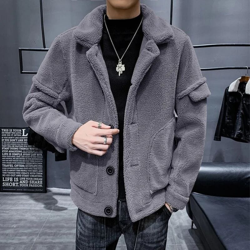 Veste Hiver Velours Homme